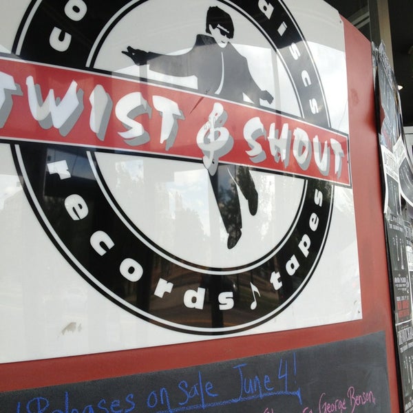 Photo taken at Twist &amp; Shout Records by James J. on 6/7/2013