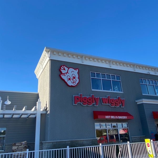 Sweat à Capuche Unisexe Noir Piggly Wiggly - Marque SecondRoundCo - Neuf Avec étiquettes