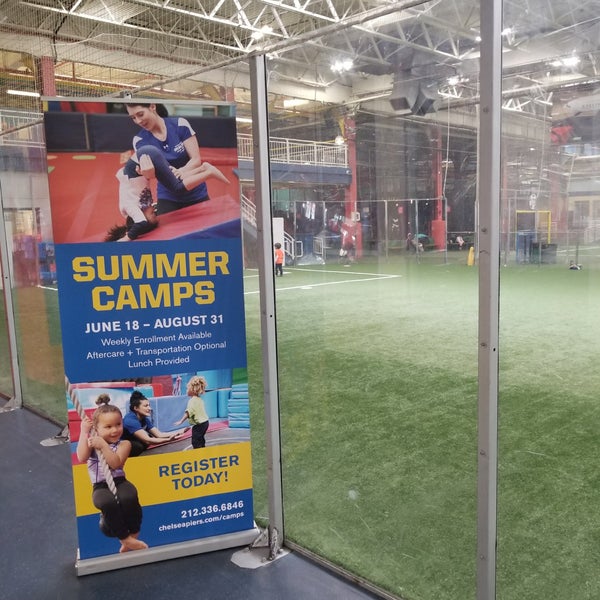 Photo taken at Chelsea Piers Field House by Terence F. on 4/17/2018