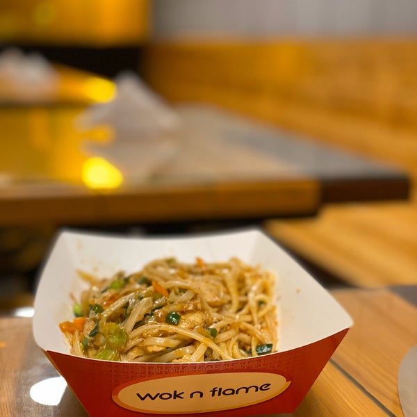 Photo taken at Wok n flame by . on 11/13/2019