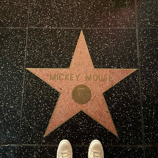 Photo taken at Hollywood Walk of Fame by AAB on 5/21/2024