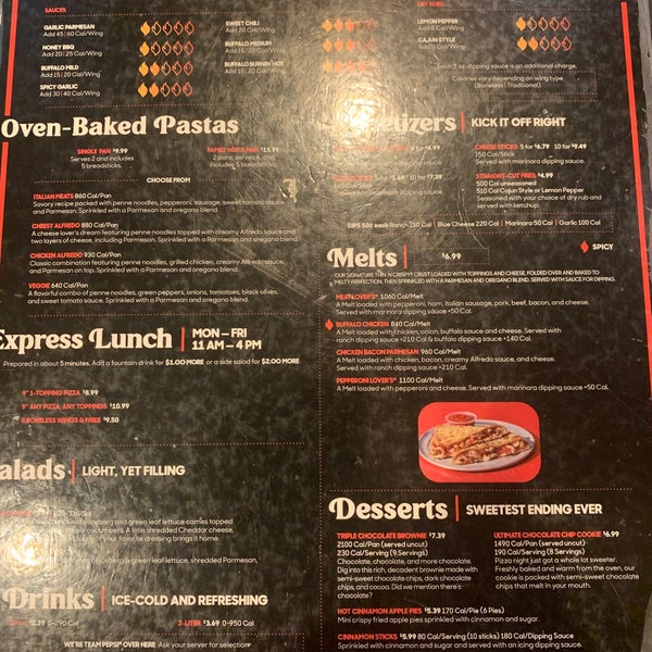 Pizza Hut 12195 S Apopka Vineland Rd