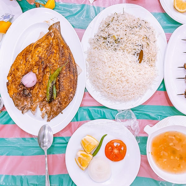 AlJalboot Fish Restaurant - مطعم جالبوت للاسماك - Aali Village, Middle Area