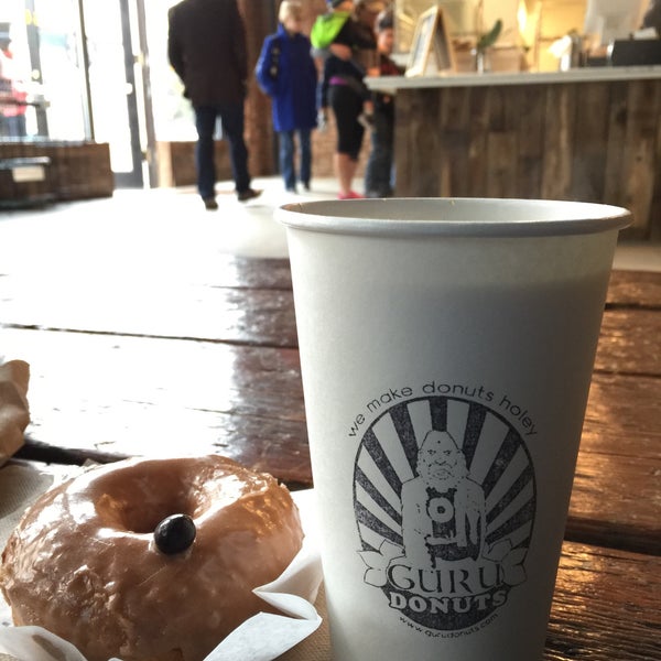 Photo taken at Guru Donuts by Eric S. on 1/17/2015