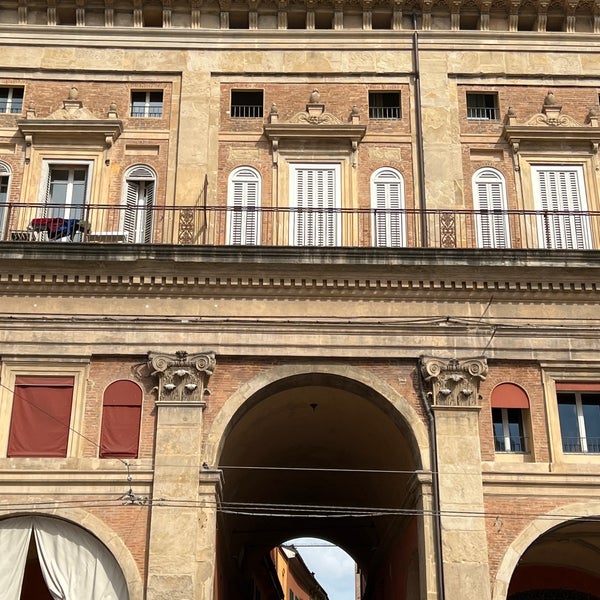 Photo taken at Piazza Maggiore by Marina M. on 5/4/2024