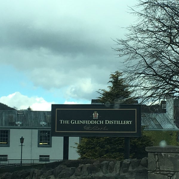 Photo taken at Glenfiddich Distillery by Pamela V. on 4/1/2018