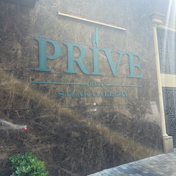 Photo taken at Prive Steak Gallery by ₣ on 5/2/2023