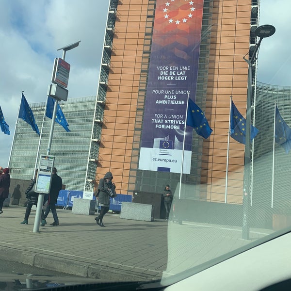 2/14/2020にDr. AがEuropean Commission - Berlaymontで撮った写真