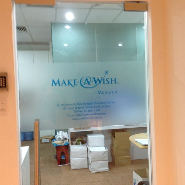 Make A Wish Malaysia Office Non Profit In Bangsar Kuala Lumpur