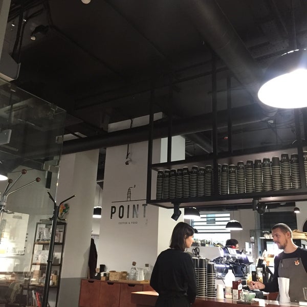 10/27/2018 tarihinde Андрей А.ziyaretçi tarafından Point Coffee &amp; Food'de çekilen fotoğraf