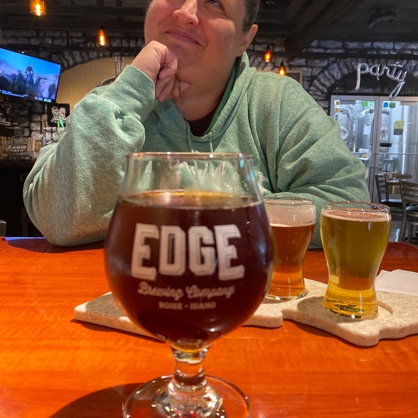 Photo taken at Edge Brewing Co. by Mike V. on 9/19/2020