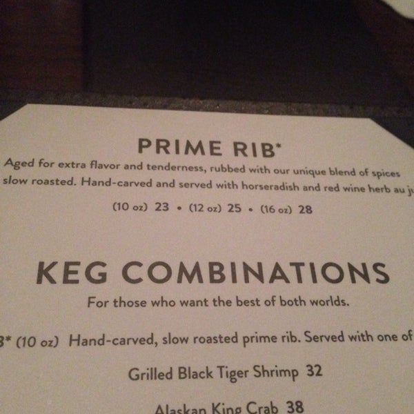 Photo taken at The Keg Steakhouse + Bar - Arlington by Axe on 6/10/2014