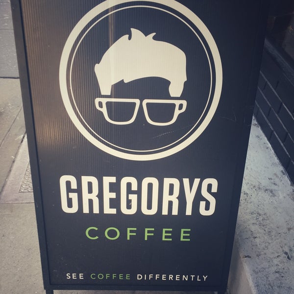 Das Foto wurde bei Gregorys Coffee von Rachel S. am 1/28/2016 aufgenommen