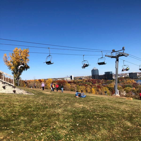 Photo taken at Hyland Ski and Snowboard Area by Lisa D. on 10/10/2020