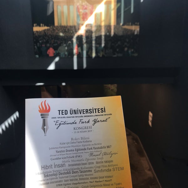 Photo taken at TED University by Melitasyon 🌍 on 4/14/2019