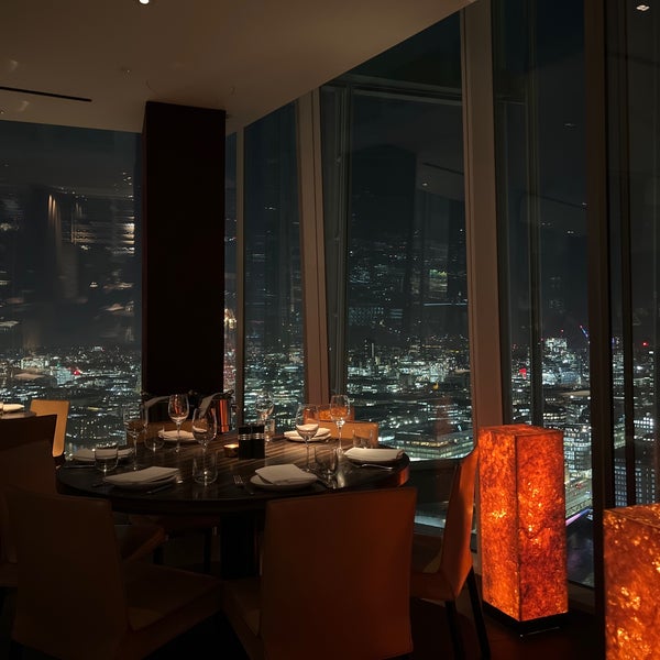 Photo taken at Oblix at The Shard by Kaspars U. on 1/31/2022