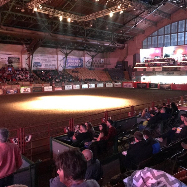 Photo taken at Cowtown Coliseum by Chris D. on 2/17/2018