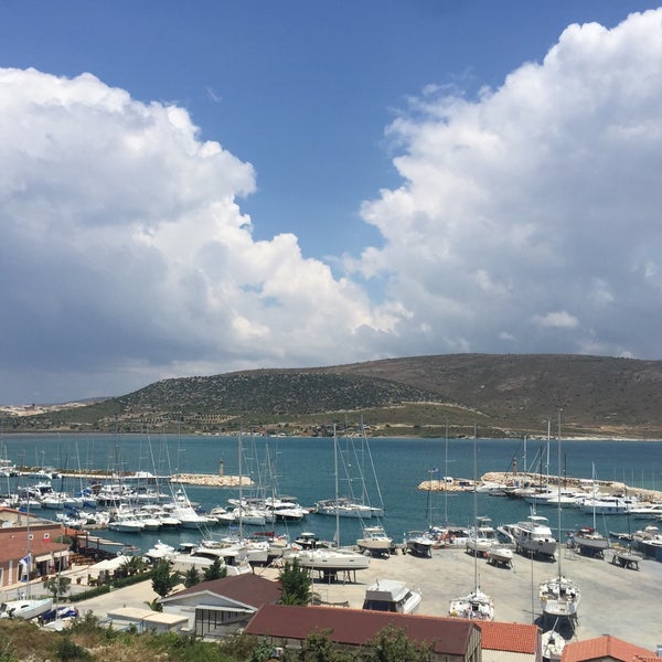 Photo taken at Alaçatı by TC Nilgun Ufuk K. on 6/19/2015