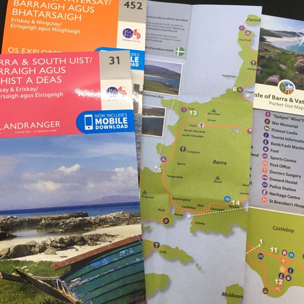 Lots of maps, guides and information  here from Vatersay to Butt of Lewis. #buylocal #supportlocal