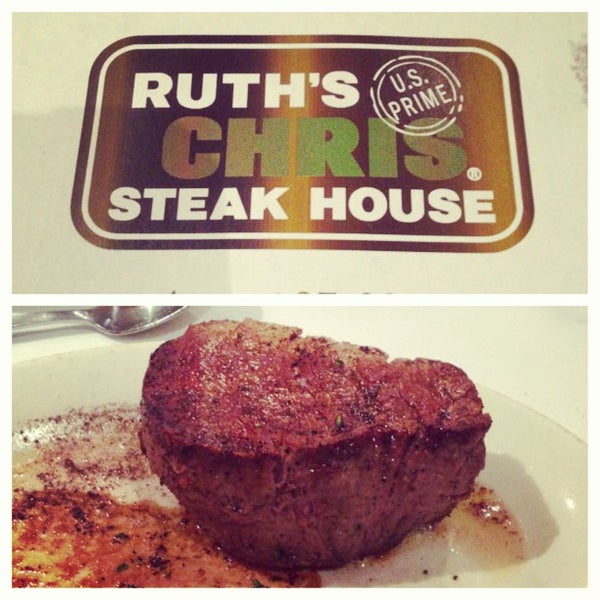 Photo taken at Ruth&#39;s Chris Steak House - Wilmington, NC by Mary W. on 8/28/2013