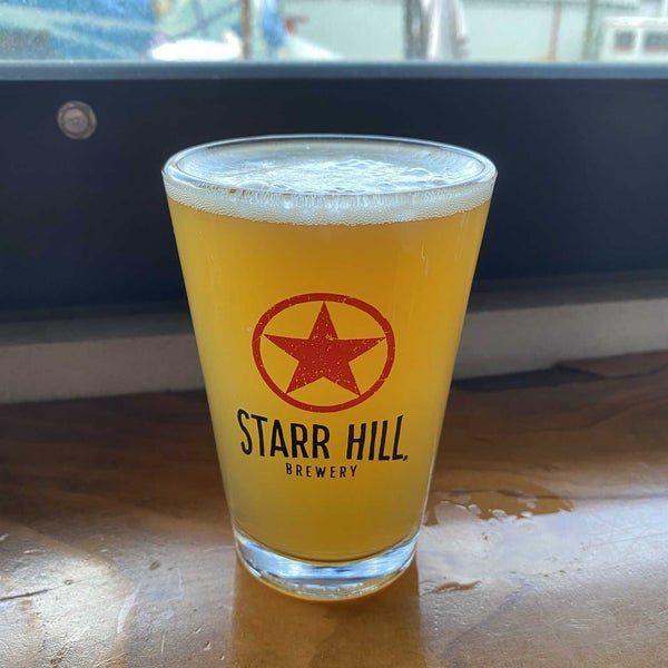 Photo taken at Starr Hill Brewery by Aaron D. on 4/4/2022