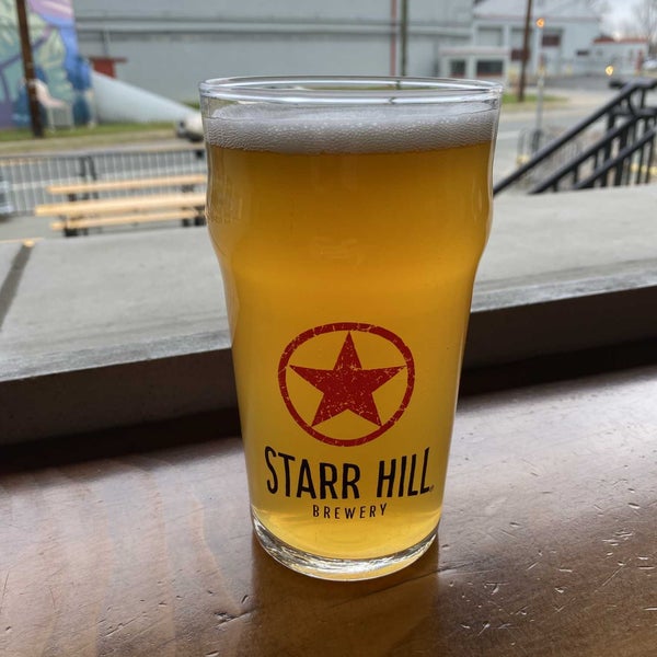 Photo taken at Starr Hill Brewery by Aaron D. on 4/4/2022
