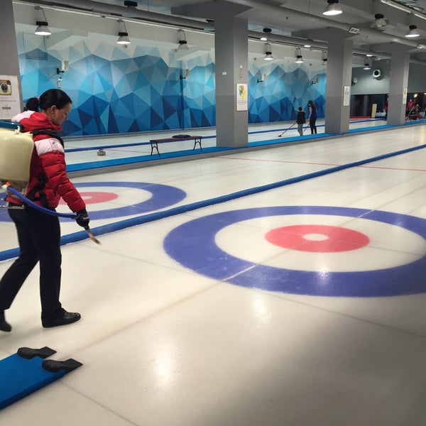 Photo taken at Moscow Curling Club by N. F. on 2/21/2016