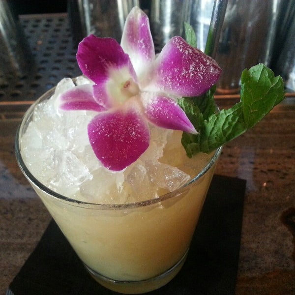 Try the Mai Tai on tap!  Surprisingly well balanced.
