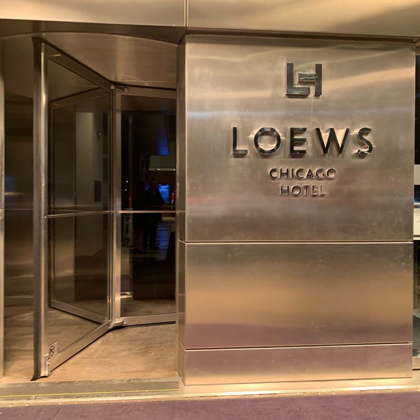 Снимок сделан в Loews Chicago Hotel пользователем TOYO T. 11/27/2018
