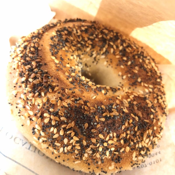 Photo taken at What A Bagel by Praveen on 10/2/2018