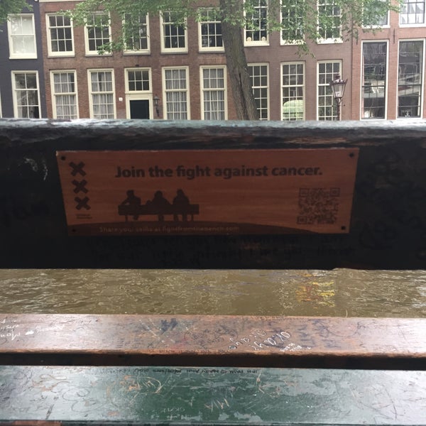 Photo taken at The Fault in Our Stars Bench by Lynn D. on 7/20/2015