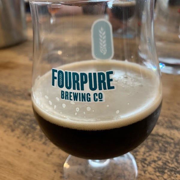 Photo taken at Fourpure Brewing Co. by Richard M. on 10/13/2018
