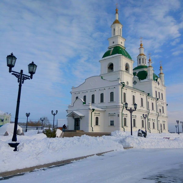 Сретенский собор Ялуторовск зима