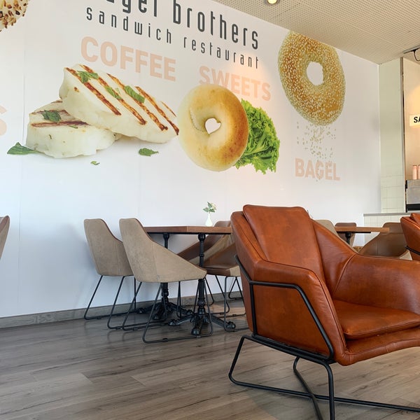 Photo taken at Bagel Brothers - Sandwich Restaurant by Waleed A. on 1/2/2022