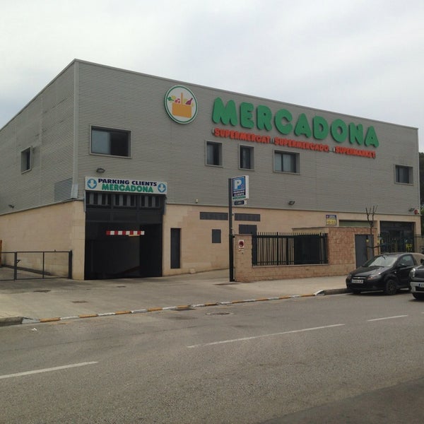 Mercadona Supermarket in Playa de Palma