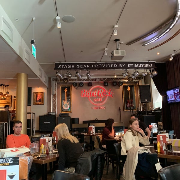 Photo taken at Hard Rock Cafe Helsinki by Abi N. on 9/14/2019