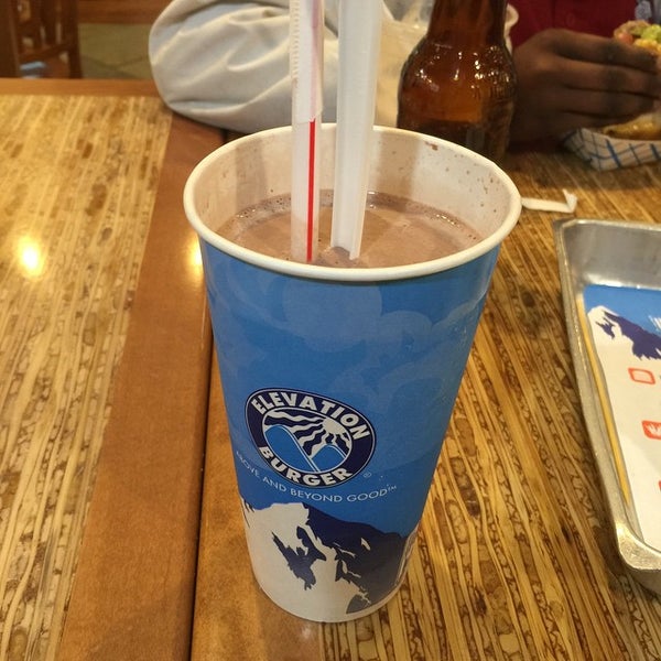Photo taken at Elevation Burger by James H. on 2/6/2015