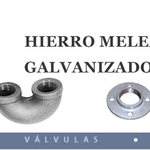 HIERRO MALEABLE GALVANIZADO