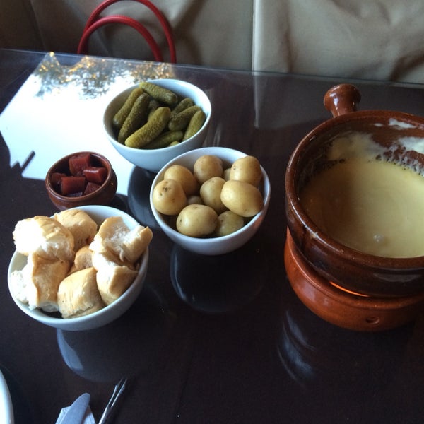 Excelente, o melhor fondue de queijo do Gramado