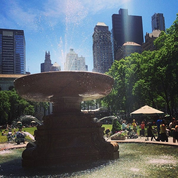 Photo taken at 5 Bryant Park by Junior G. on 6/1/2014