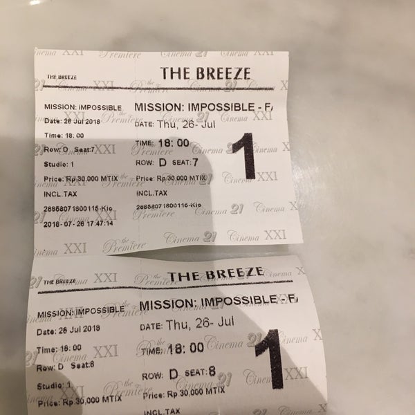 Photos At Imax The Breeze Xxi Serpong 6 Tips