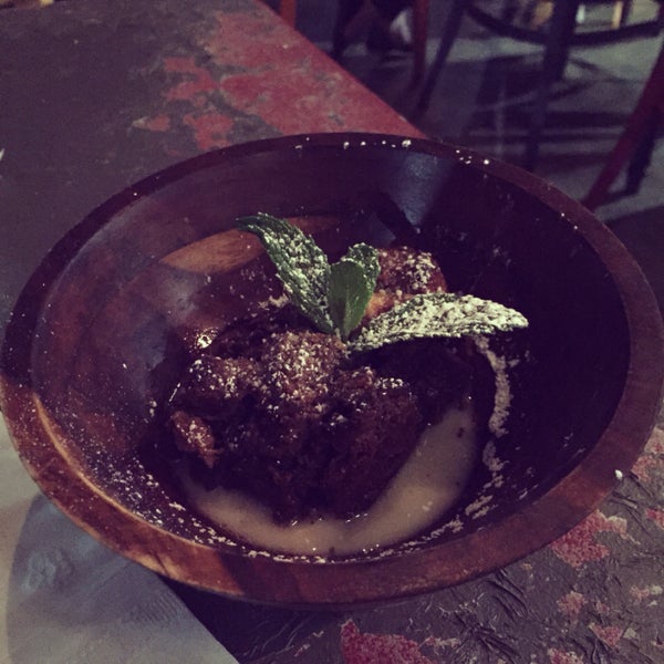 The chocolate bread pudding is amazing.. Lively place - definitely gonna work my way through their menu on repeat visits..
