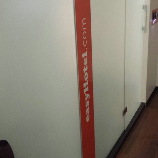 Photo taken at easyHotel Rotterdam City Centre by Alexey O. on 3/15/2014