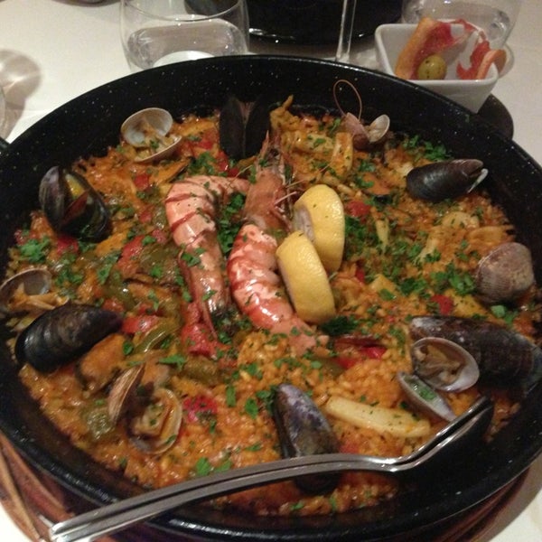 Great paella and tapas