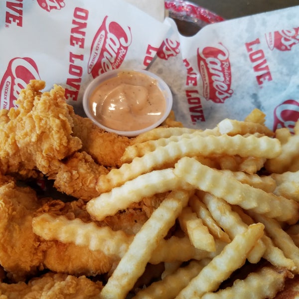 Photo taken at Raising Cane&#39;s Chicken Fingers by Rob B. on 12/18/2017