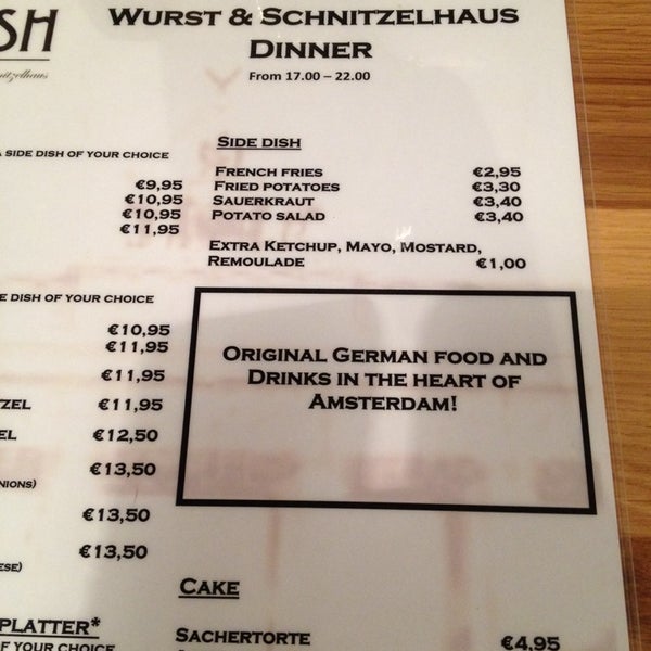 Photo prise au Wurst &amp; Schnitzelhaus par Holger L. le9/24/2014