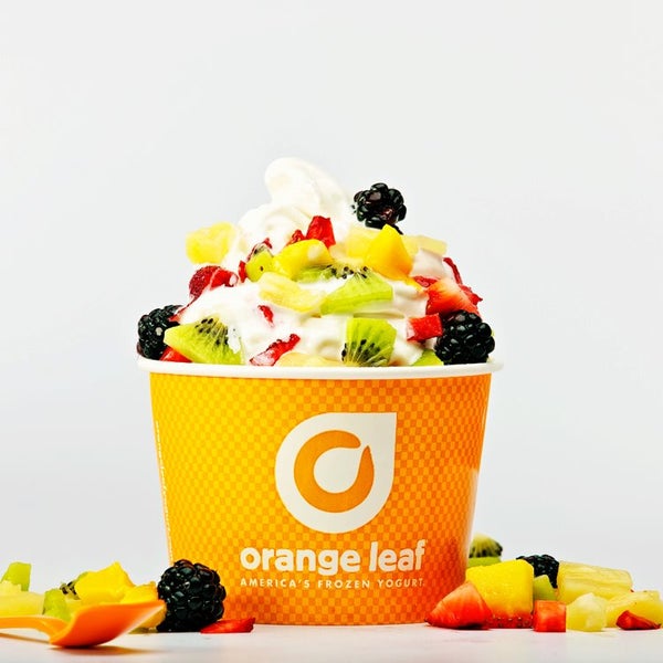 Das Foto wurde bei Orange Leaf Frozen Yogurt - Bloomington von Orange Leaf Frozen Yogurt - Bloomington am 8/7/2013 aufgenommen