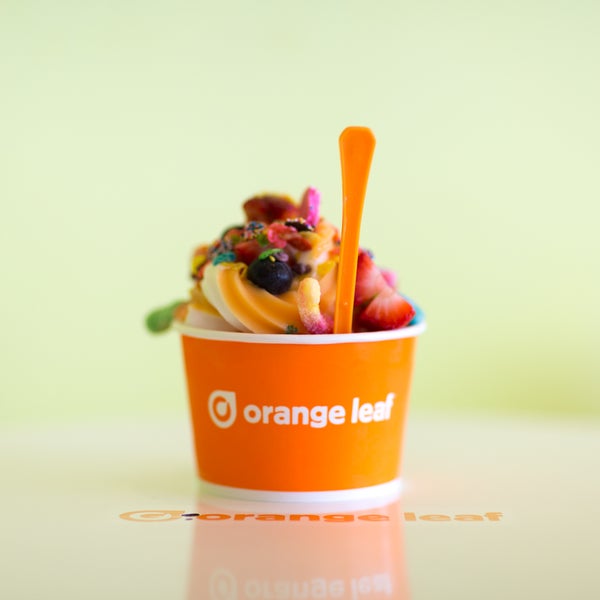 Photo taken at Orange Leaf Frozen Yogurt - Bloomington by Orange Leaf Frozen Yogurt - Bloomington on 4/27/2018