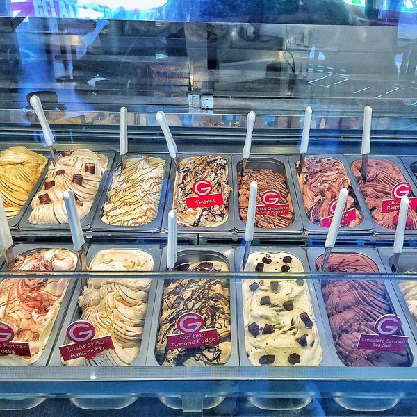 Photo taken at G For Gelato and Pizza Bar by shant b. on 8/11/2015