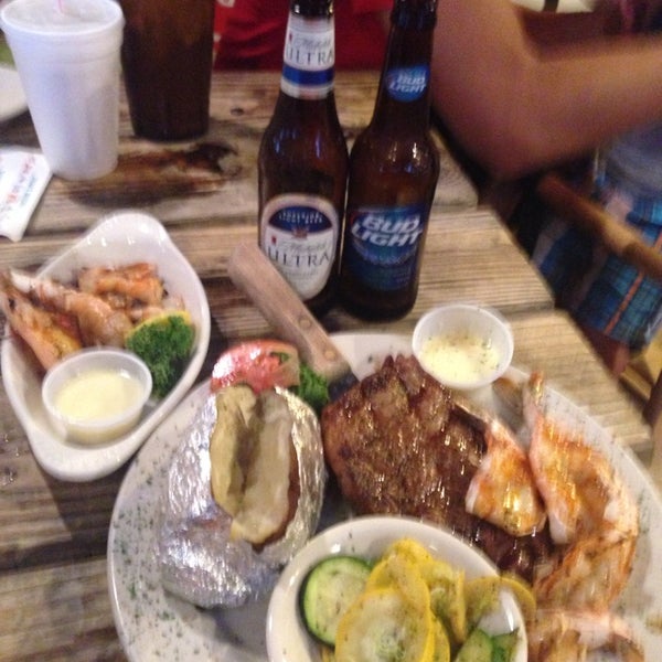 Photo taken at Castaways Seafood and Grill by Michelle C. on 6/7/2014
